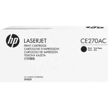 Paxteks Hp CE270AC Black Siyah 13.000 Sayfa Toner Taahhütlü Proje Ürünü