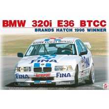 Nunu BX24045, 1/24 Bmw 320I E36 Btcc Brands Hatch 1996 Araba Maketi