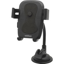AK-SA-STR Addison ADS-ECO16 Universal Ayarlanabilir Siyah-Kırmızı Araç Telefon Tutucu