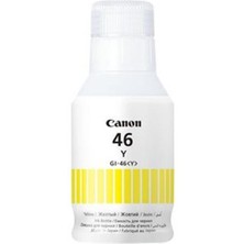 Uslucan Alışveriş Canon GI-46Y Yellow Sarı Şişe Mürekkep GX6040-GX7040