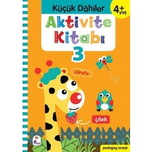 İndigo Kitap Küçük Dahiler Aktivite Kitabı 3 (4+ Yaş)