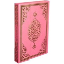 Merve Yayınları Kuranı Kerim Orta Boy Bilgisayar Hatlı Mühürlü Pembe