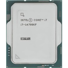 Dukkanıum Intel Core I7 14700KF Tray 3.4ghz (Max 5.60GHZ) 20 Çekirdek 33MB L3 Önbellek 1700 Kutusuz Işlemci
