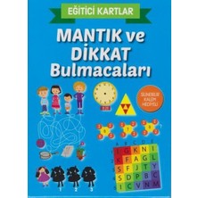 Teleskop Eğitici Kartlar Mantık ve Dikkat Bulmacaları