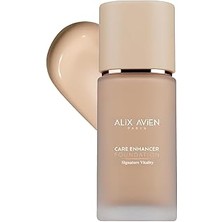 SHC4200 Alix Avien Kırışıklık Karşıtı Nemlendirici SPF30 Parlak Bitişli Fondöten Care Enhancer 804 Pale Ivo