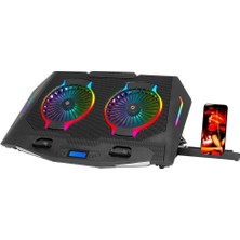 Frisby FNC-5250ST Rgb Gs2 Notebook Soğutucu & Stand (2X140MM Fan)