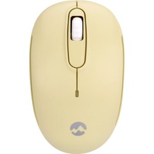 Zemira Everest SMW-666 USB Sarı 2.4 Ghz Optik Kablosuz Mouse 1500DPI