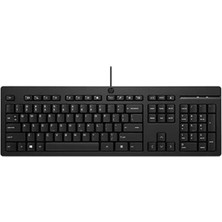 Uslucan Alışveriş Hp 125 266C9AA USB Kablolu Klavye Siyah