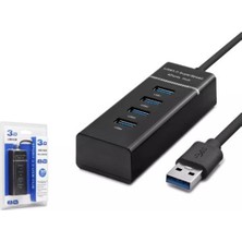 Rory Hadron HDX7017 Usb3.0 Hub 3-Usb + Usb3.0 30CM Siyah