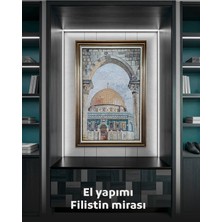 Zaytoon Kubbetü\'s-Sahra Dikey Mozaik Tablo (144X104 Cm).