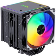 Novis Liora Dark Freezer X120D Argb Intel LGA1700& Amd Am5 Fan