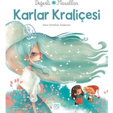 1001 Çiçek Kitaplar Değerli Masallar - Karlar Kraliçesi