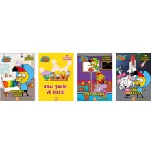 Eksik Parça Yayınları Kral Şakir Boyama 4 Kitaplık