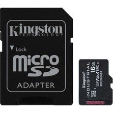 Novis Liora Kingston SDCIT2-16GB 16GB Microsdhc Industrial C10 A1 Pslc Card + Sd Adapter Hafıza Kartı