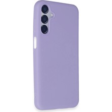 xirshop Samsung Galaxy M15 Kılıf First Silikon - Lila