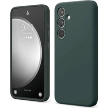 xirshop Samsung Galaxy A14 4g Kılıf First Silikon - Koyu Yeşil