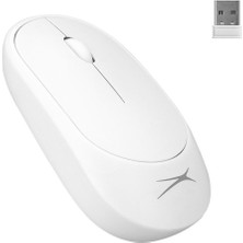 Zemira Altec Lansing ALBM7314 Beyaz 2.4ghz USB 1200DPI Alkalin Pilli Kablosuz Mouse