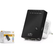 Tbl Dekor Hadron HD9101 Wifi Repeater+ Router+Ap 300MBPS Siyah