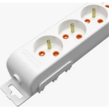 Dukkanıum Mutlusan Rı-Tech 001 175 330001 00 00 Üçlü Ups Grup Priz(Ç.k.)(Klemensli)