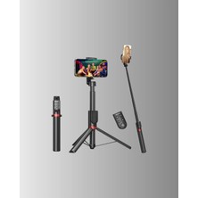 No35 Taşınabilir Tripod ve Selfie Çubuğu Vlog ve Video Çekimi