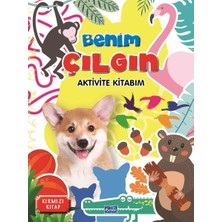 Teleskop Benim Çılgın Aktivite Kitabım  Kırmızı Kitap