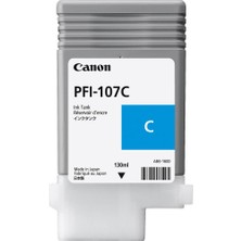 Negok Canon PFI-107C Cyan Mavi Plotter Kartuş IPF770-775