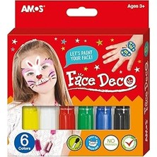 SHC4200 Amos Face Deco 6 Renk Yüz Boyası