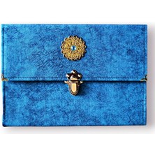 Medrese Kitabevi Cami Boy 30 Hatim Cüzü Mavi (Petrol)