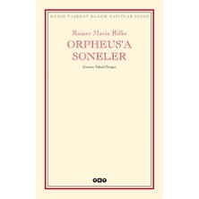 Yapı Kredi Yayınları Orpheus'a Soneler
