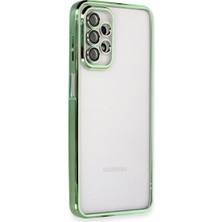 xirshop Samsung Galaxy A23 4g Kılıf Razer Lensli Silikon - Yeşil