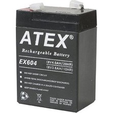 Dukkanıum Atex Lt-44 4V 4.4AH Fener Aküsü