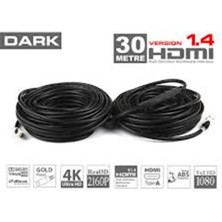 AK-SA-STR Dark Dk Hd CV14L3000A 30MT HDMI V1.4 3D Led-Lcd-Ps3 Kablo