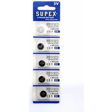 Stylmenplus Supex CR1216-C5 3V Lityum Düğme Pil 5'li Paket