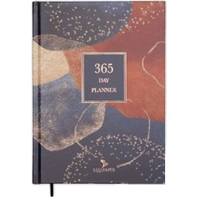 Ela's Paper 2021 365 Day Planner -Terracotta (Ciltli)
