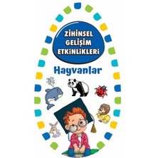 Martı Yayınları Zihinsel Gelişim Etkinlikleri - Hayvanlar - Bilgi Kartları