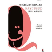 Kapı Yayınları Kaygusuz Vizeli Alâeddin; Melâmi Edebiyatı Metinleri