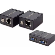 Stylmenplus Hadron HDX1285 VGA Extender 60M Siyah