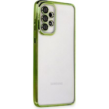 xirshop Samsung Galaxy A33 5g Kılıf Razer Lensli Silikon - Yeşil