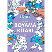 Pogo Çocuk Keyifli Boyama Kitabı - Şirinler