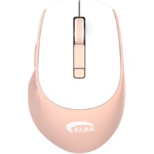 Zemira Elba B554 Pembe-Beyaz 6d 2.4ghz Kablosuz Mouse