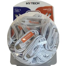 Negok Hytech HY-XF53 90CM 2.4A 40 Lightning + 40 Typec Şarj Kablosu 80LI Fanus