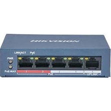 Maxdora Hilook NS-0105P-35B 5 Port Megabit 4 Port Poe 35W +1 Port Megabit Uplinkswitch