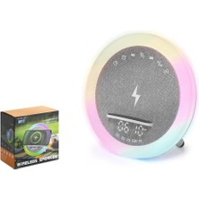 AK-SA-STR Hadron A912 Bluetooth Speaker LED Beyaz