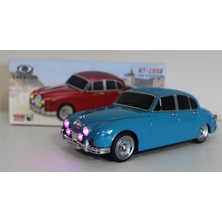 Uslucan Alışveriş Everton RT-1958 Zümrüt Yeşil (Emerald) Arabalı Bluetooth Fm-Usb-Tf-Aux Şarjlı Nostaljik Radyo