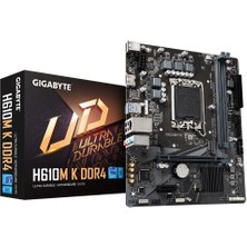 Gigabyte H610M-K-DDR4 Intel H610 Soket 1700 Ddr4 3200MHZ Matx Gaming (Oyuncu) Anakart