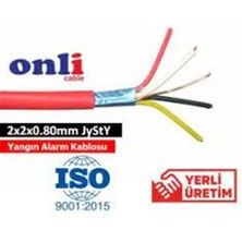 Freedom Storee Onli 2X2X0,80MM J-Y(St)Y...lg Cca 100 Metre Yangın Alarm Kablosu
