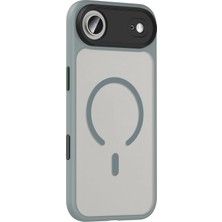 No35 Joko Apple Iphone 17 Air Megane Magsafe Kapak - Titan Gri