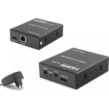 Paxteks Hadron HDX1301 150M HDMI 1.3 Extender 1080P 8.1 Mbps Siyah