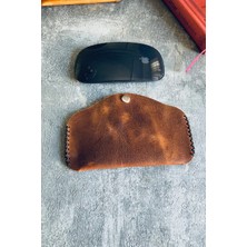 Pepuza Hakiki Deri Magic Mouse Kılıfı - Taba