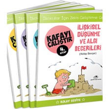 Uğurböceği Yayınları Kafayı Çalıştır Seti (4 Kitap) - Kolay Seviye